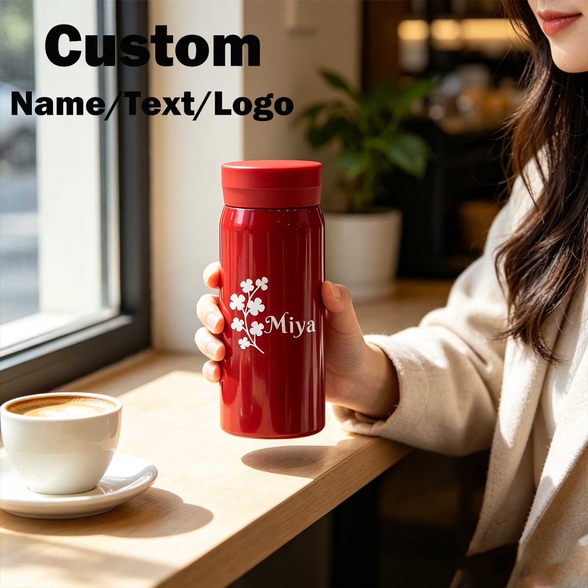 Flask Stainless Steel - قارورة معزولة من الفولاذ المقاوم للصدأ