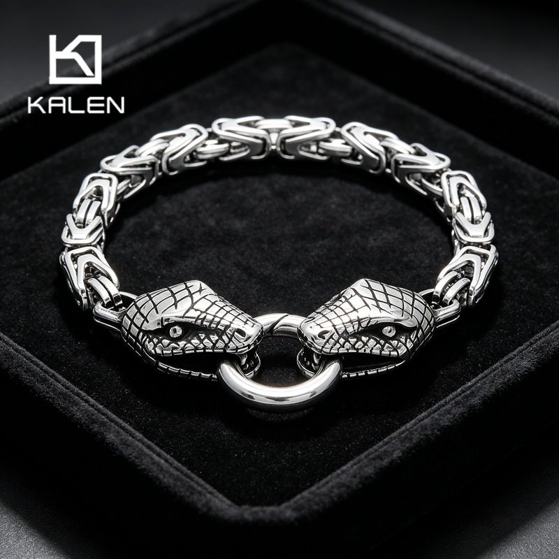 Men Accessories Bd - سوار كالين الفينتاج من الفولاذ المقاوم