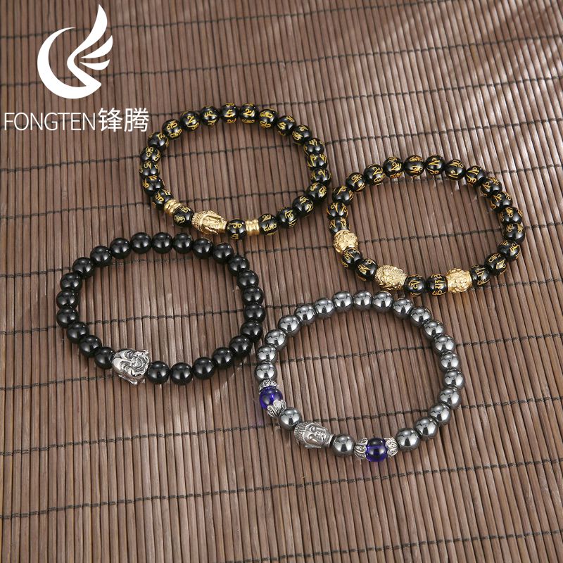 Men Accessories Bd - Fongten الدينية بوذا رئيس الفولاذ المقاوم