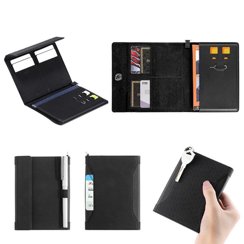 Passport Wallet Rfid - محفظة جواز سفر مضادة للسرقة بتقنية