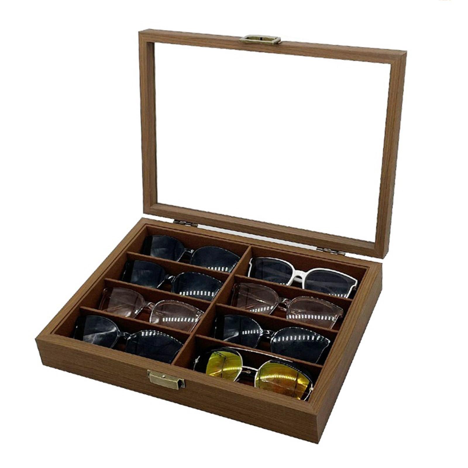Men Accessories Drawer - صندوق خشبي لتنظيم النظارات الشمسية، حاوية