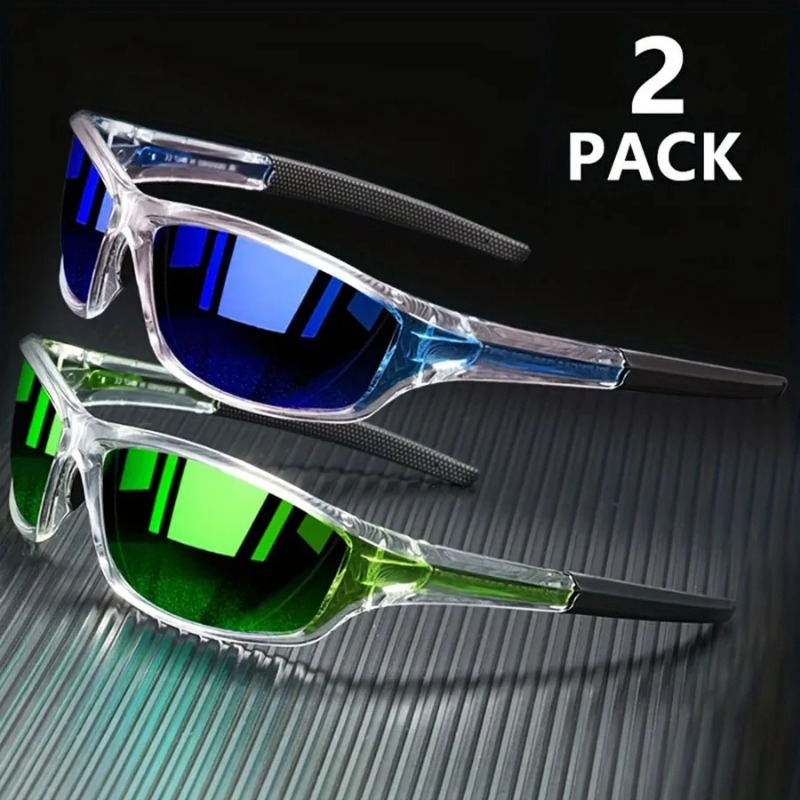 Sunglasses Polarized Men - نظارات شمسية رياضية للرجال خفيفة الوزن