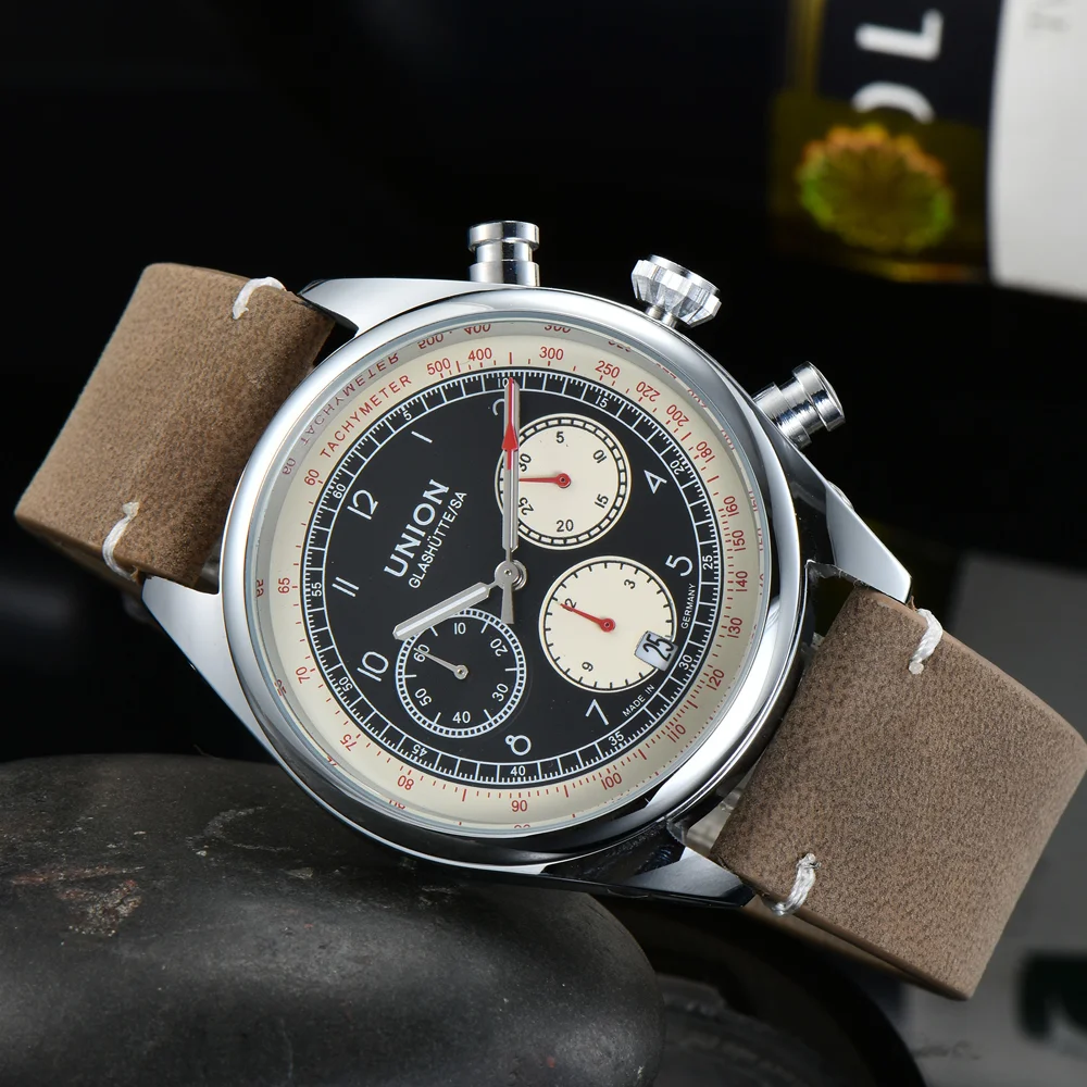 Men Accessories Sale - ساعات رجالية فاخرة متعددة الوظائف من