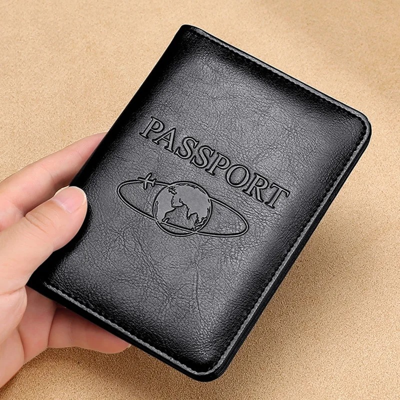 للجنسين جلد طبيعي غطاء جواز سف - مراجعة Passport Wallet Rfid وسعره