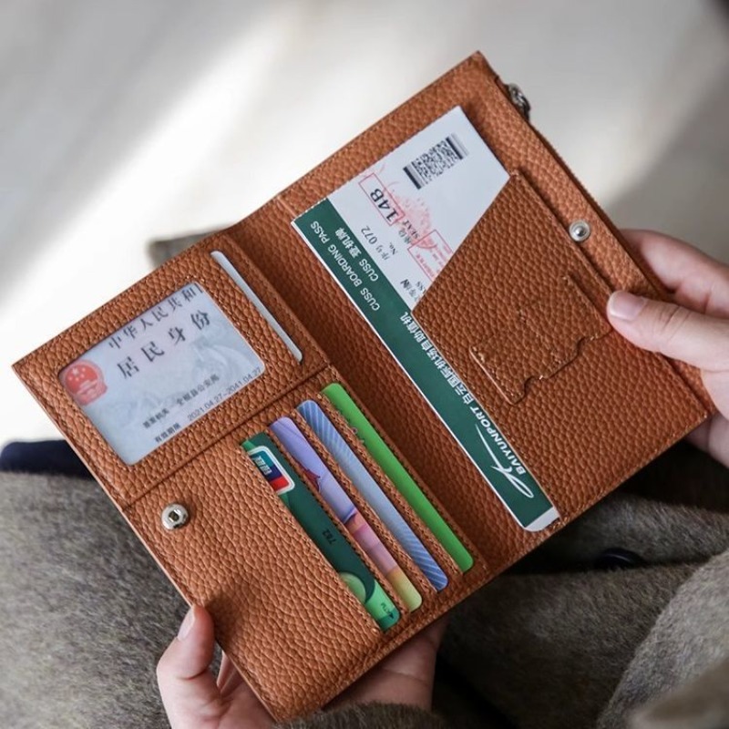أغطية حامل جواز السفر الجلدية، - مراجعة Passport Wallet Rfid وسعره