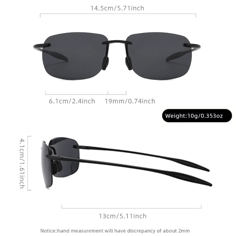 نظارات شمسية جديدة من نوع TR90 - مراجعة Sunglasses Polarized Men وسعره