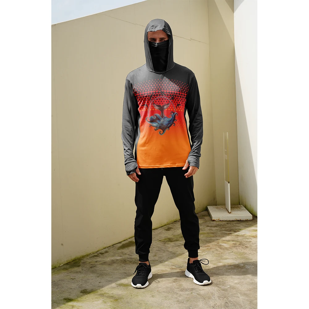قمصان صيد للرجال مع قناع وغطاء - مراجعة Men'S Accessories Clothing وسعره