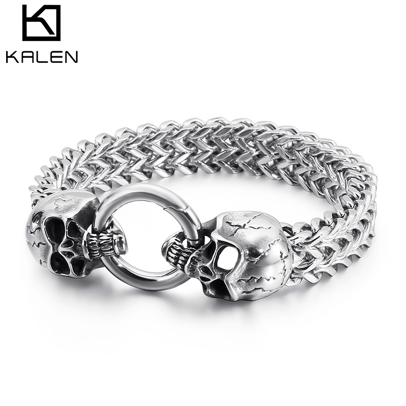 سوار سحر جمجمة من الفولاذ المق - مراجعة Men Accessories Bd وسعره