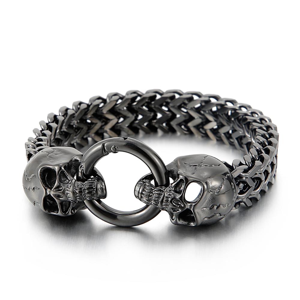 سوار سحر جمجمة من الفولاذ المق - مراجعة Men Accessories Bd وسعره