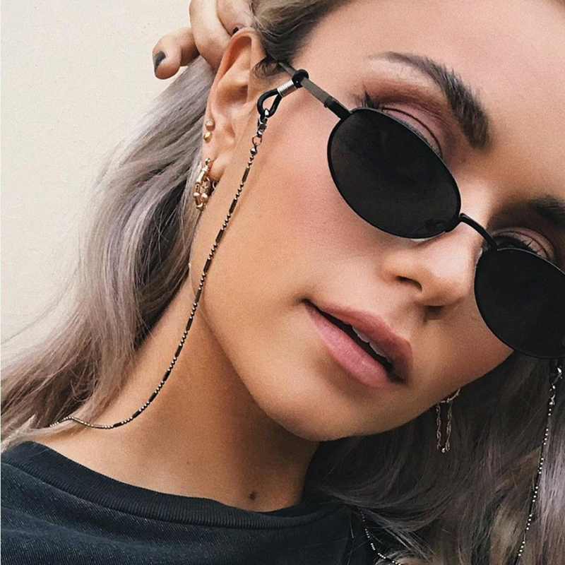 سلاسل نظارات شمسية للنساء والر - مراجعة Men Accessories Silver وسعره