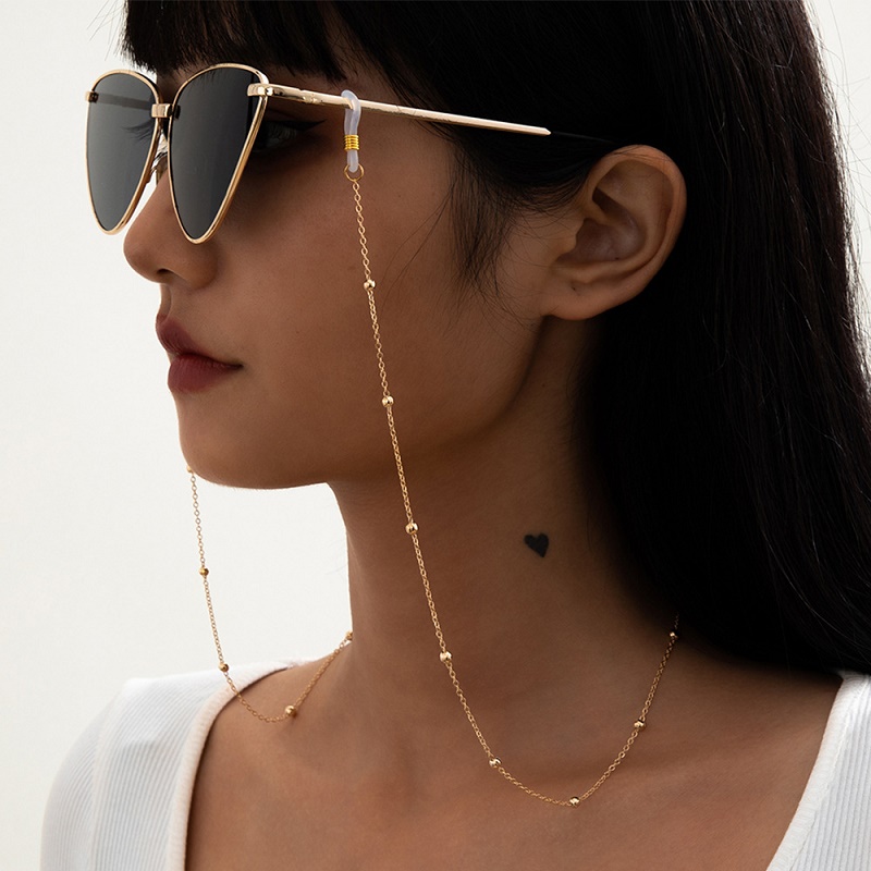سلاسل نظارات شمسية للنساء والر - مراجعة Men Accessories Silver وسعره