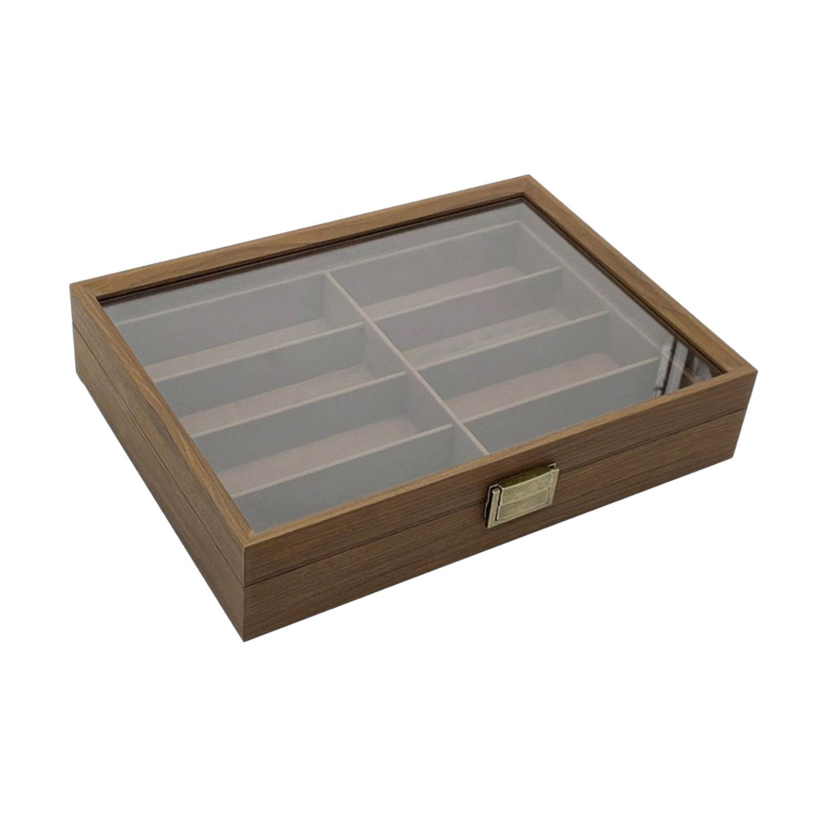 صندوق خشبي لتنظيم النظارات الش - مراجعة Men Accessories Drawer وسعره