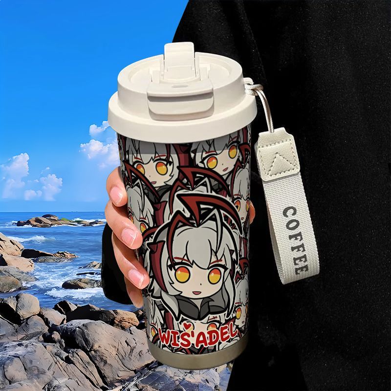 520 مللي لطيف الإبداعية زجاجة  - مراجعة Flask Stainless Steel وسعره
