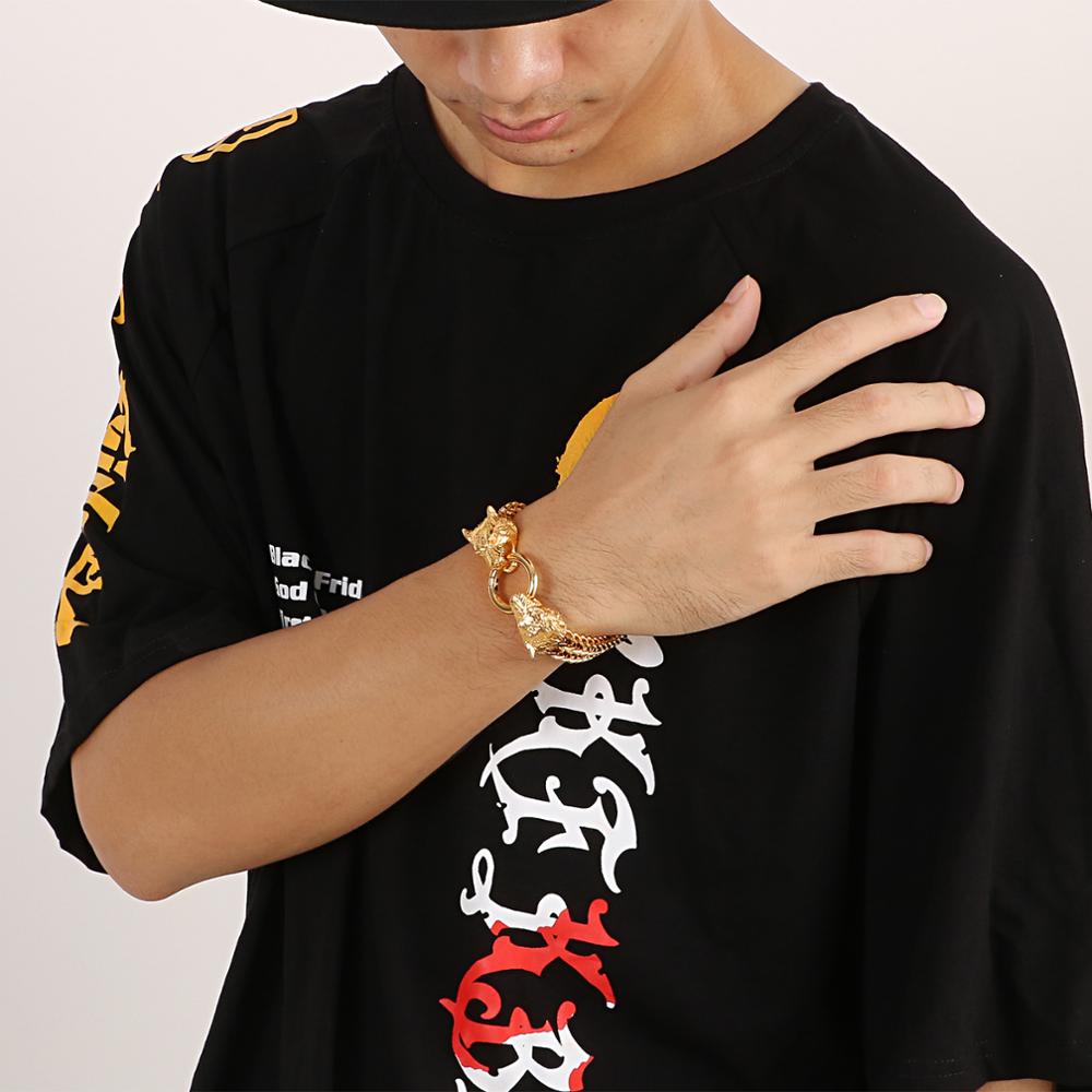 سوار كالين 19-23 سم بتصميم ذئب - مراجعة Men Accessories Bd وسعره