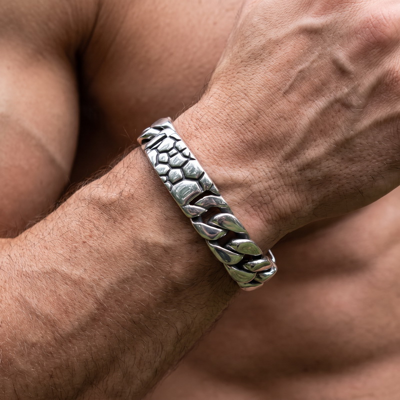 سوار كيلين من الفولاذ المقاوم  - مراجعة Men Accessories Bd وسعره