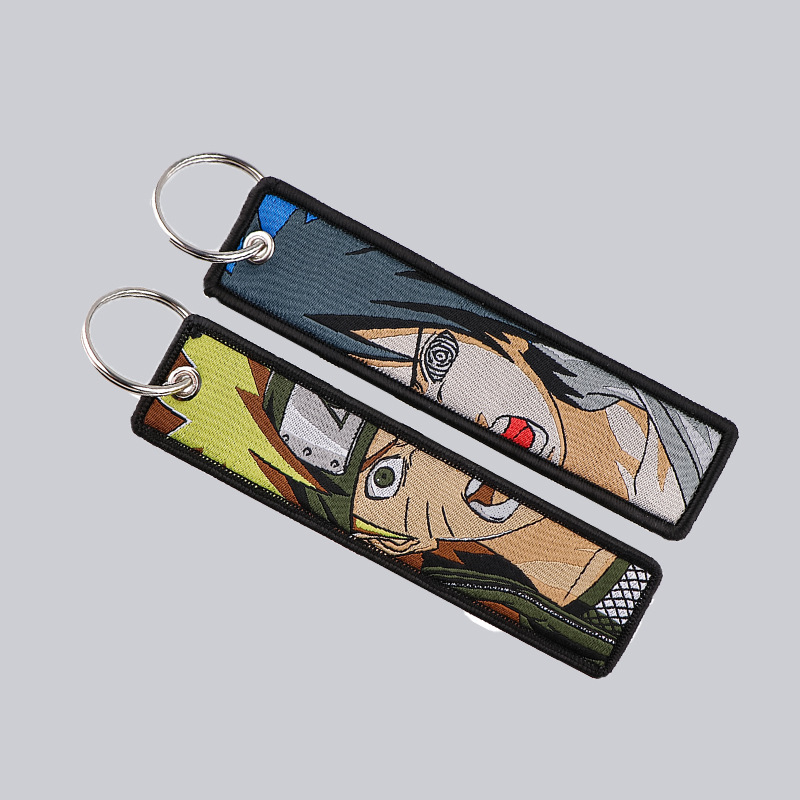 سلاسل مفاتيح مطرزة بتصميم أنمي - مراجعة Men Accessories Sale وسعره