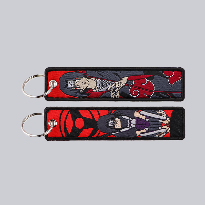سلاسل مفاتيح مطرزة بتصميم أنمي - مراجعة Men Accessories Sale وسعره