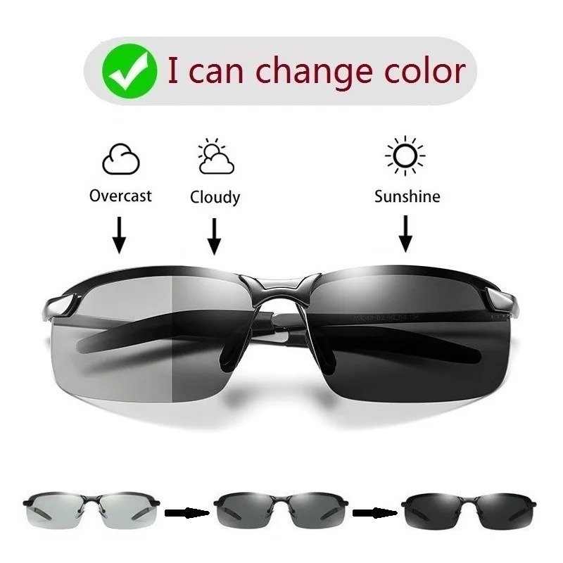 نظارات شمسية رجالية مستقطبة وم - مراجعة Sunglasses Polarized Men وسعره