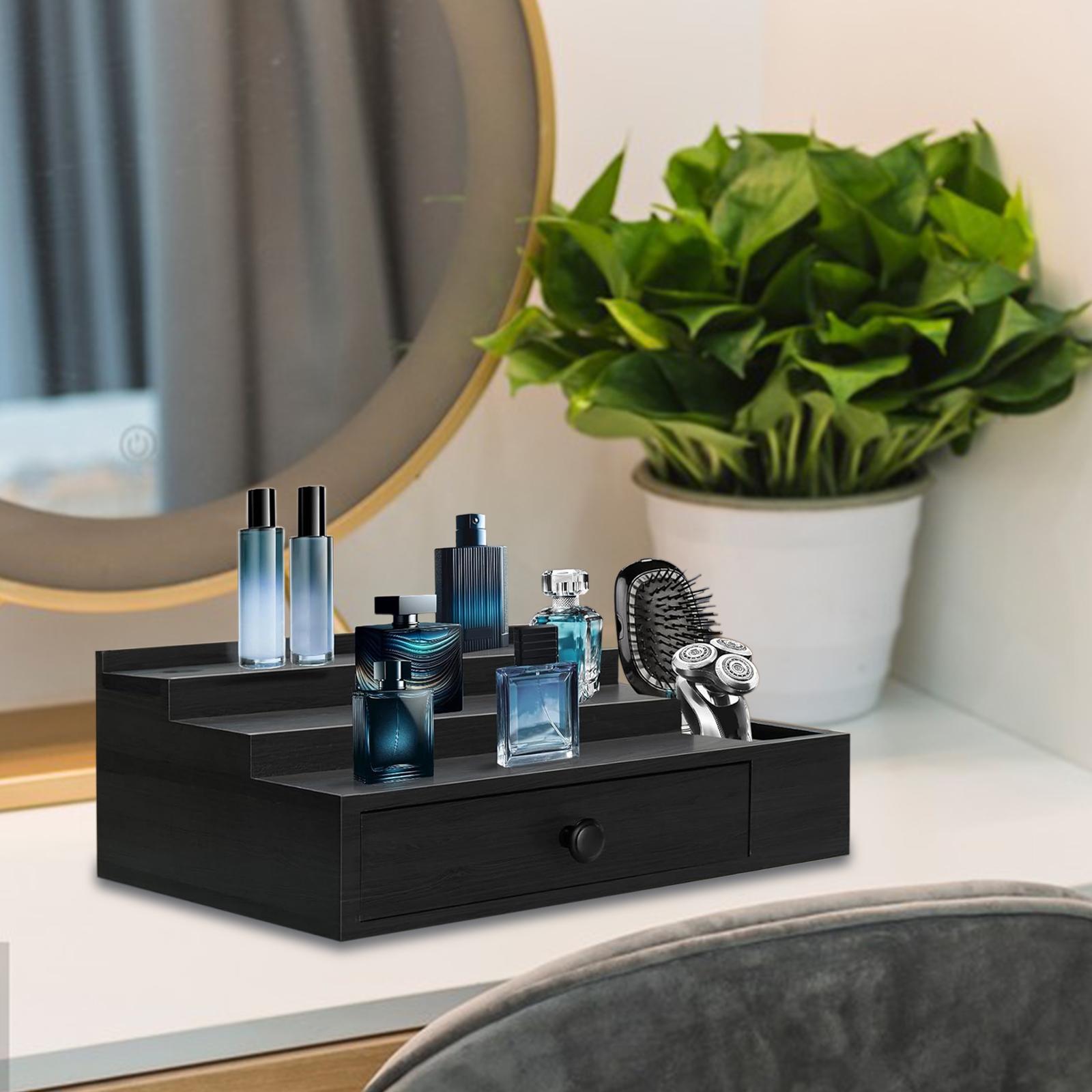 منظم عطور خشبي بثلاثة طبقات مع - مراجعة Men Accessories Drawer وسعره