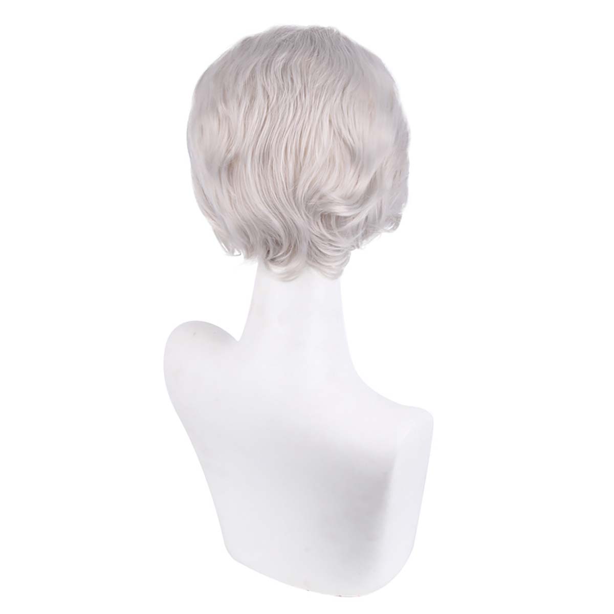 باروكة تنكرية للرجال من لعبة د - مراجعة Men Accessories Silver وسعره