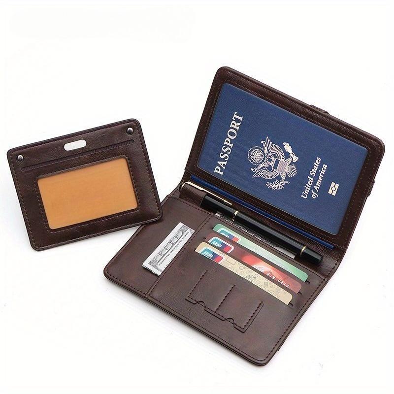 محفظة جواز سفر خفيفة الوزن مع  - مراجعة Passport Wallet Rfid وسعره